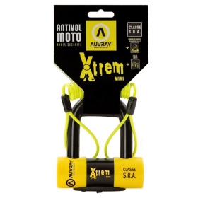 Brake disc lock with Safety Cable AUVRAY Xtreme Mini SRA ART4