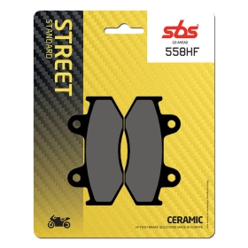 Sbs stabdžių trinkelės 558HF keraminės HONDA