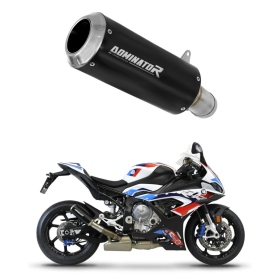 BMW S1000RR 2019-2026 Dominator Exhaust Silencer Muffler GP BLACK + dB killer