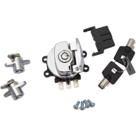 DRAG SPECIALTIES Side Hinge Ignition Switch Harley Davidson FLHR / FLHRI 1340-1690cc 94-13