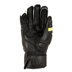 Oxford Cypher 1.0 Short Leather MS Glove Blk/Yellow/White 3XL