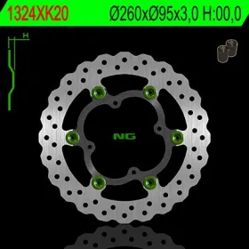 NG Front Floating Brake Disc 260x95x3mm KTM SX / Freeride 85-250cc 11-17