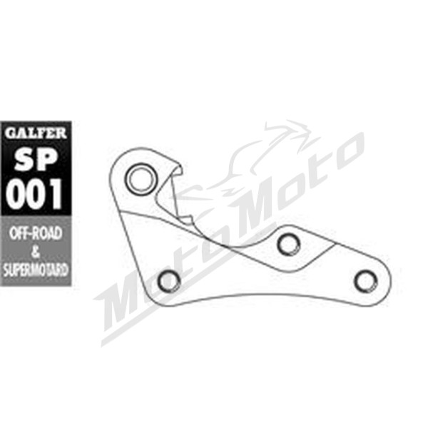 GALFER Brake disc adapter 270mm Honda CRF 450 R 02-14