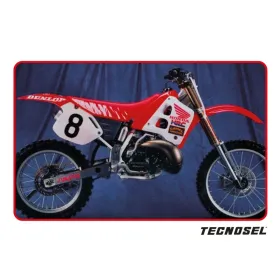 TECNOSEL USA  Seat cover and sticker set Honda CR 125-250 90-92