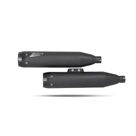 ZARD Overlapped Slip-Ons Mufflers Harley Davidson FLFB / FLFBS / FXBR / FXBRS 1750-1923cc 18-24