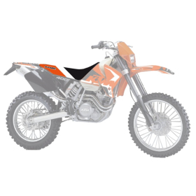 Blackbird seat cover DREAM 4 KTM SX / SX-F / EXC / EXC-F 125-525cc 98-07 black/orange