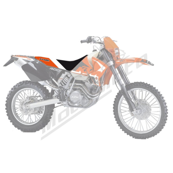 Blackbird sėdynės užvalkalas DREAM 4 KTM SX / SX-F / EXC / EXC-F 125-525cc 98-07 juoda/oranžinė