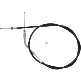 BARNETT Black Vinyl Throttle/Idle Cable Harley Davidson 1000-1340CC 1981-1993