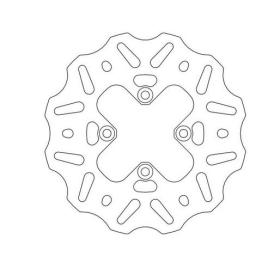 Moto-Master Rear Brake Disc 240mm Honda CR / CRF 125-500cc 95-26
