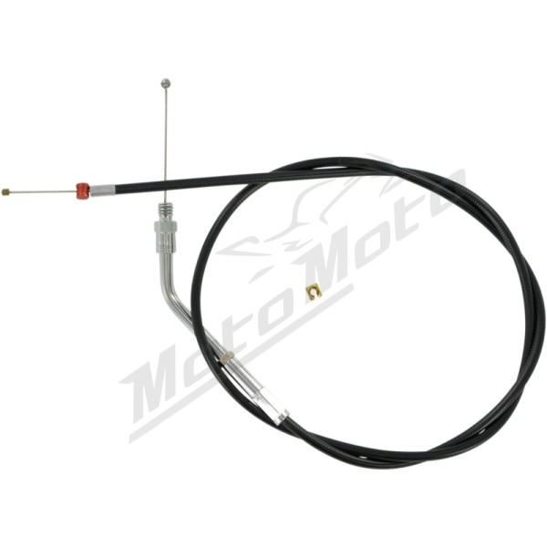 BARNETT Black Vinyl Throttle/Idle Cable Harley Davidson 1000-1340CC 1981-1993