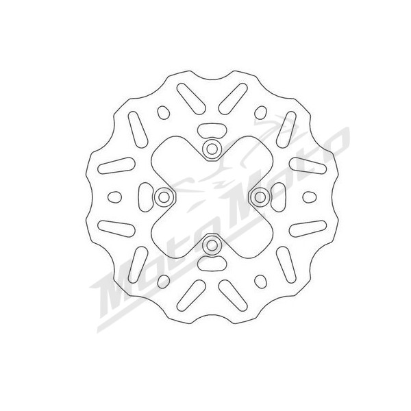 Moto-Master Rear Brake Disc 240mm Honda CR / CRF 125-500cc 95-26