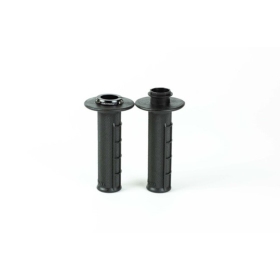 Renthal MX R-Works Lock-On Grips - Ultratacky (Half Waffle) 22mm Black
