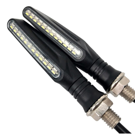 Universal Dynamic turn signals 24 LED 2pcs (with stop light function)
