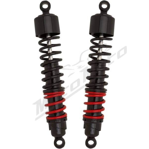 BURLY BRAND Stiletto Rear Shocks Harley Davidson 1340-1690cc 1991-2017 2pcs
