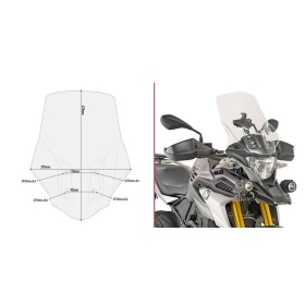 Givi Windshield 47x37cm BMW G310GS 17-23