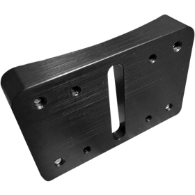 HEINZ BIKES Licence Plate Mount Harley Davidson FLD / FLHR / FLHRC / FLS / FXDF / FXS 1450/1800 99-17