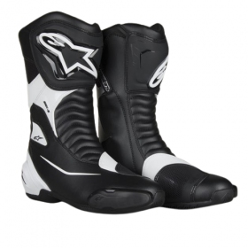 Alpinestars SMX-S Black & White Boots 