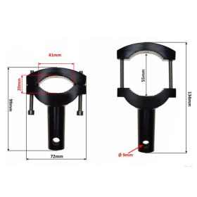 MAXTUNED FOG LIGHT HOLDER SET BMW / Benelli 502-1200cc 04-21