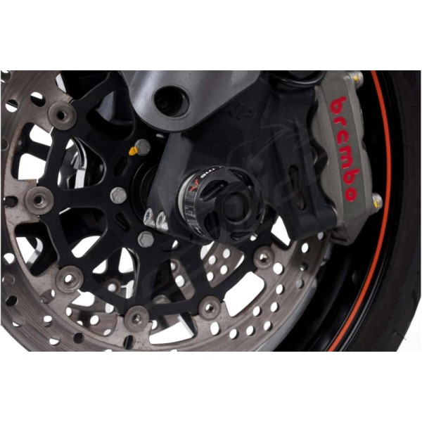 SW-MOTECH Front Axle Slider Set KTM Duke / Super Duke 790-1290 16-23