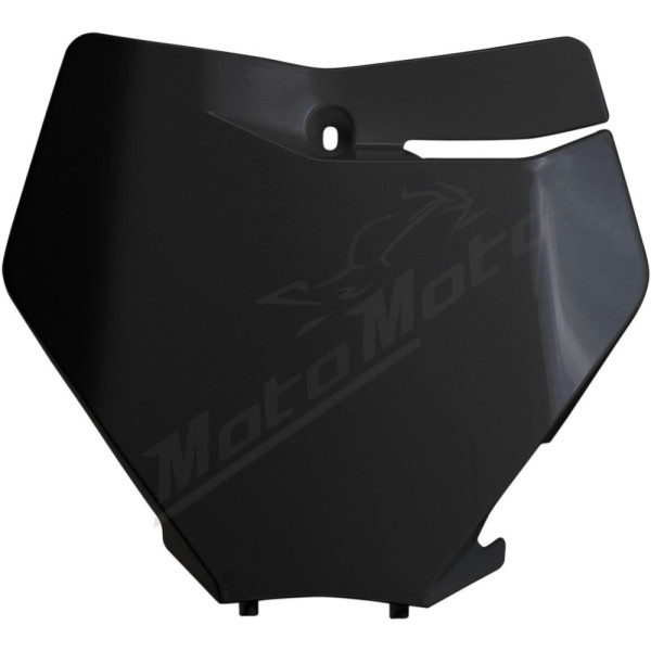UFO Juodas priekinis numerio plastikas KTM SX / SX-F 125-450cc 19-22