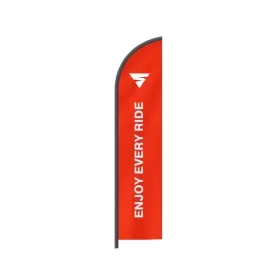 Shima "Enjoy Every Ride" Red Flag