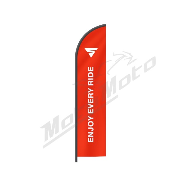 Shima "Enjoy Every Ride" Red Flag