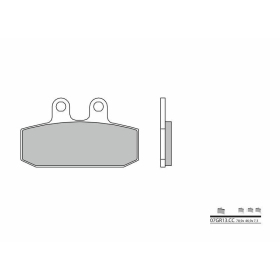 BREMBO Street Carbon Ceramic Brake pads APRILIA / GILERA / HONDA / MOTO GUZZI 125-850cc 1985-2024