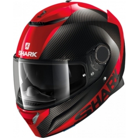 Shark Spartan Carbon Skin Red Full Face Helmet