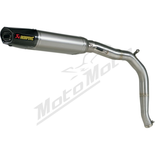 AKRAPOVIC Slip-On Anglies pluošto / titano duslintuvas Triumph Daytona 675 06-12