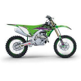 BLACKBIRD RACING STICKER KIT DREAM 5 CHROME Kawasaki KX 250-450cc 24-25