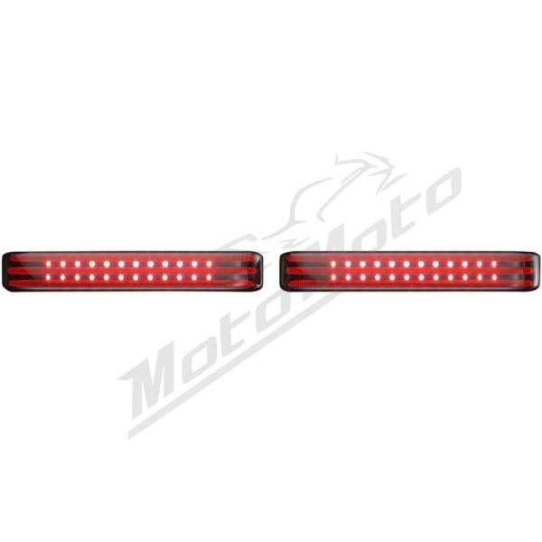 CUSTOM DYNAMICS ProBEAM® BAGZ™ LED galiniai žibintai ant krepšių Harley Davidson FLHR / FLHRC 1340-1800cc 97-13