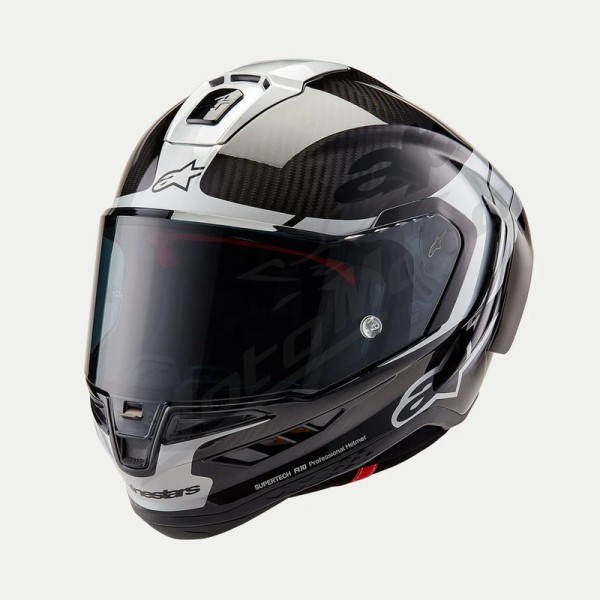 Alpinestars Helmet Supertech R10 Element Black / Silver