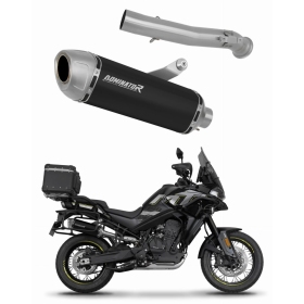 CF MOTO 800 MT 2022-2025 Explore / Sport / Touring Dominator Exhaust Silencer Muffler S6 BLACK + dB killer