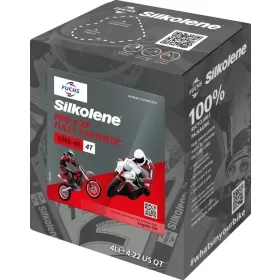 Engine Oil Synthetic Silkolene Pro 4 10W-40  XP CUBE 4L