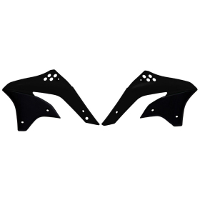 Racetech Radiator Guards KAWASAKI KXF 450 06-08 Black