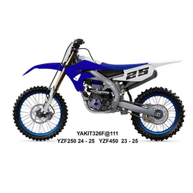 UFO Plastic set with fork guards Yamaha YZF 250-450 23-26