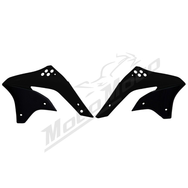 Racetech Radiator Guards KAWASAKI KXF 450 06-08 Black