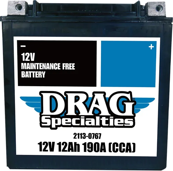 DRAG SPECIALTIES BATTERIES Akumuliatorius YTX14L-FT 12 V 12 Ah