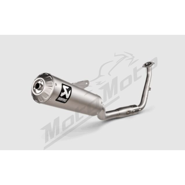 AKRAPOVIC Racing Line Full Exhaust System Stainless Stee / Titanium Yamaha XSR 125 2025