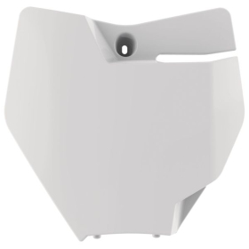 Priekinio numerio plastikas baltas CEMOTO KTM SX 85 2018–2023