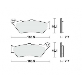 BRAKE PADS FERODO FDB2006EF STANDARD ECO FRICTION