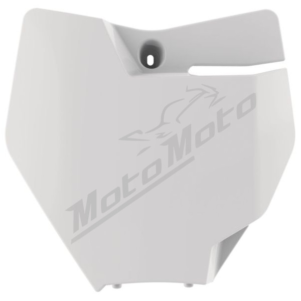 Priekinio numerio plastikas baltas CEMOTO KTM SX 85 2018–2023