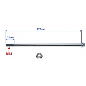 Galinės šakės ašis M12 (Ilgis 275mm)