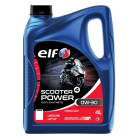 ELF Scooter 4 Power 0W-30 SYN Oil 4T 4L
