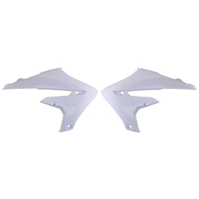 Radiator covers white CEMOTO YAMAHA YZ 250-450cc 2018-2023