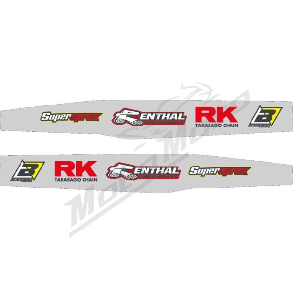 BLACKBIRD RACING Swingarm Stickers Husqvarna FC / FE / TC / TE 50-501cc 16-23