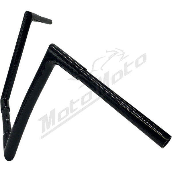 FAT BAGGERS INC. 1-1/4" EZ Install Flat Top Handlebar Black 32mm 89cm