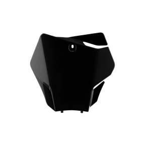 Polisport front number plate GasGas MC 125/450cc 21-23 Black