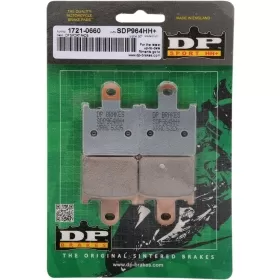 DP BRAKES SDP Sport HH+ Sintered Brake Pads Kawasaki GTR / Z / ZG / ZX-14 / ZX-6 / ZZR 600-1400c 06-21