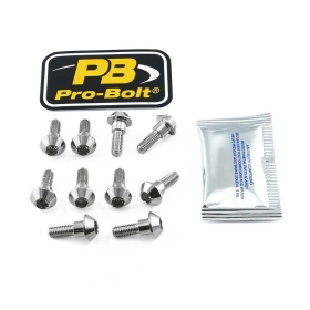 PRO BOLT Stainless Steel Brake Rotor Mounting Bolt Kit Yamaha FZ / MT / XJ / XSR / XT / YZF 600-1200cc 03-25